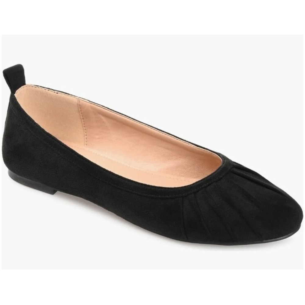 Journee Collection Tannya Black Tru Comfort Foam Ballet Flats Womens 10M Slip On
